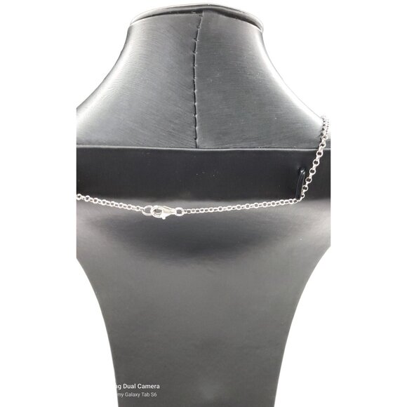 Hand crafted lampwork art glass seascape boho statement necklace - Picture 9 of 11